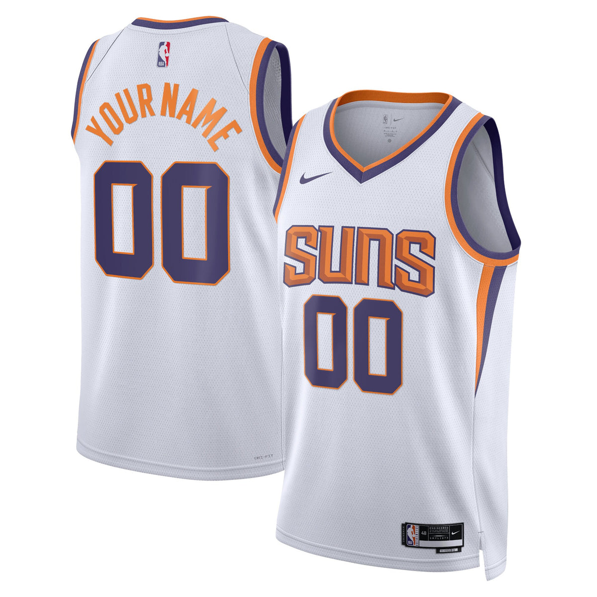 Phoenix Suns Association Swingman Jersey - Custom