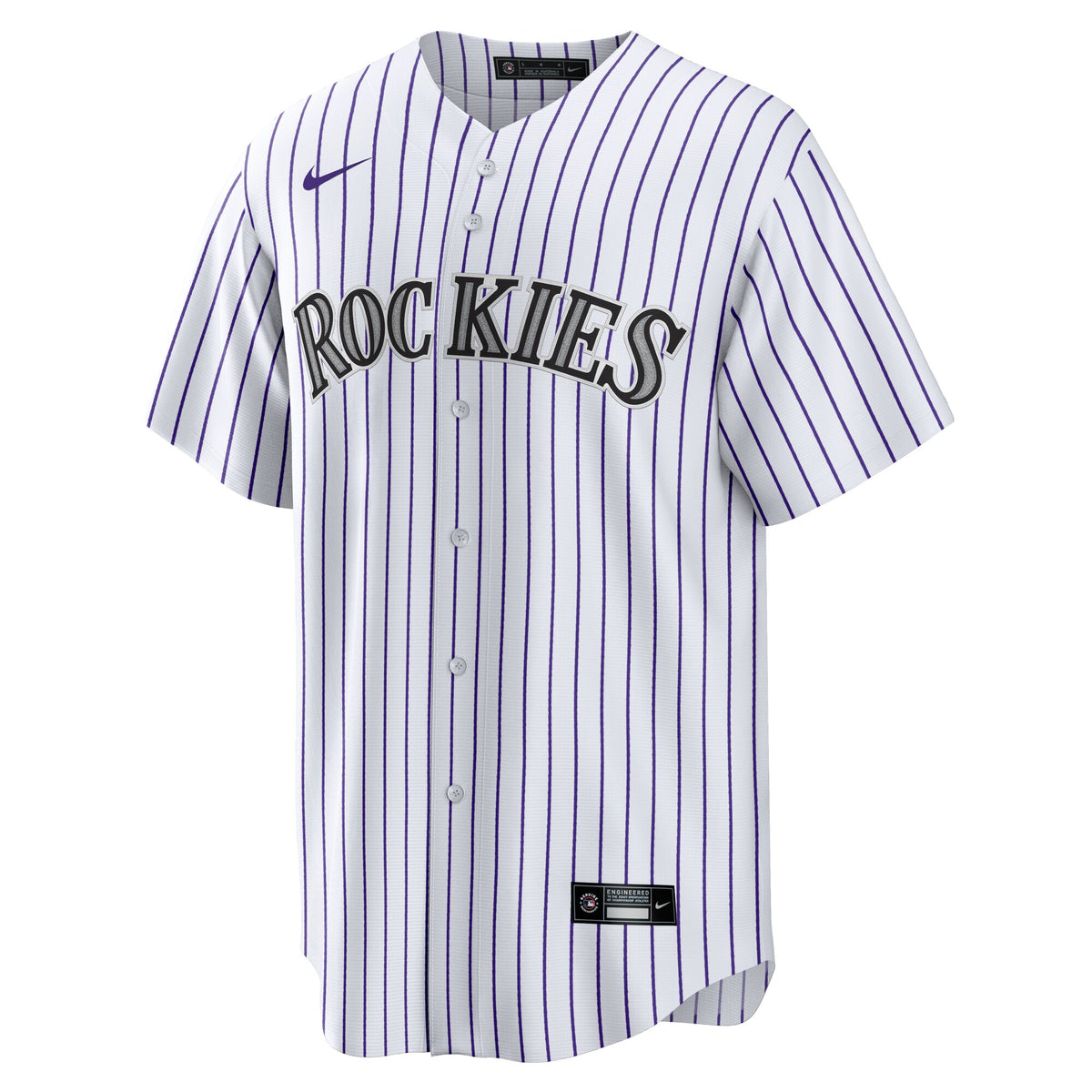 Colorado Rockies Tyler Freeman White Home Replica Jersey