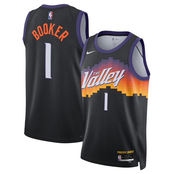 Phoenix Suns 2025/26 City Edition Swingman Jersey - Black - Devin Booker