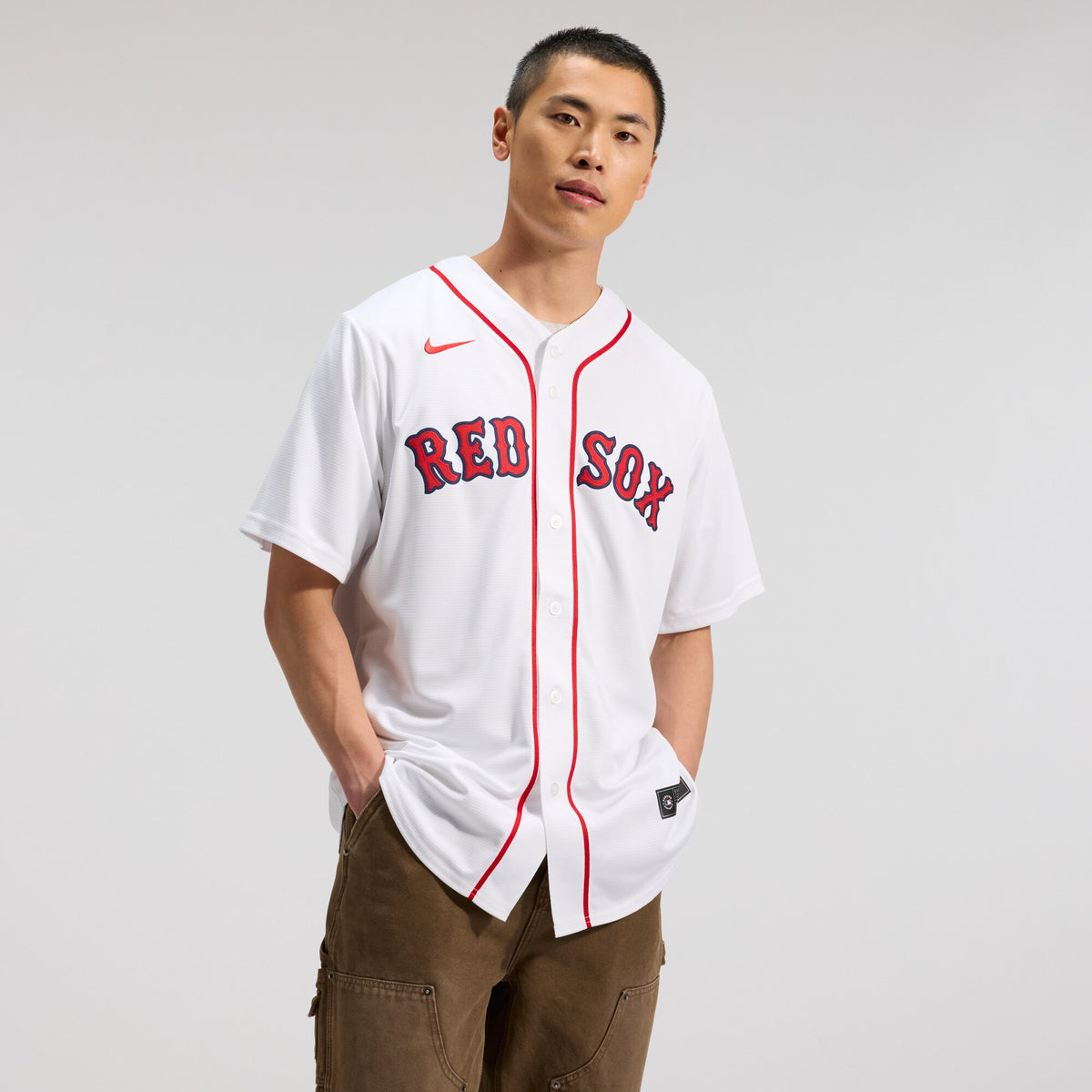 Boston Red Sox Roman Anthony White Home Replica Jersey