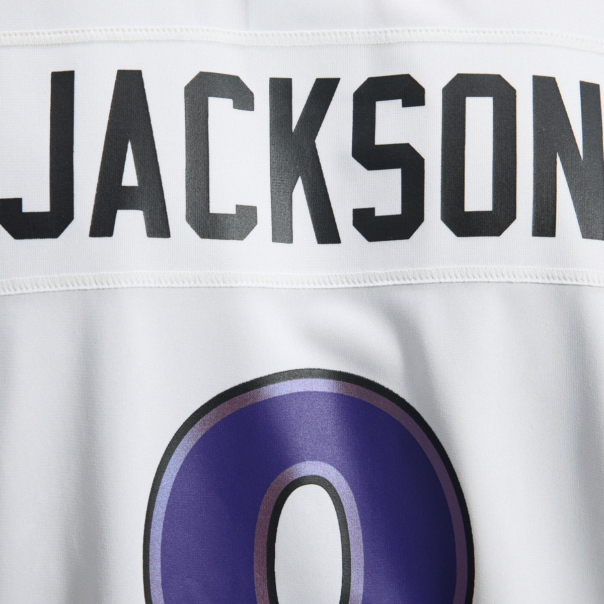 Baltimore Ravens Lamar Jackson White Game Jersey