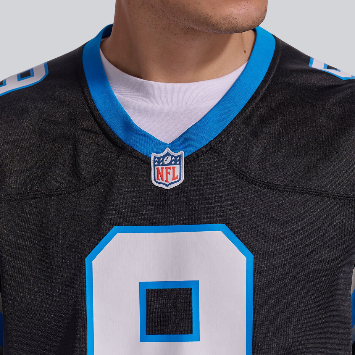 Carolina Panthers Bryce Young Black Team Game Jersey