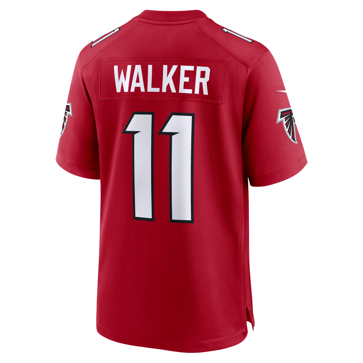 Atlanta Falcons Jalon Walker Red Game Jersey