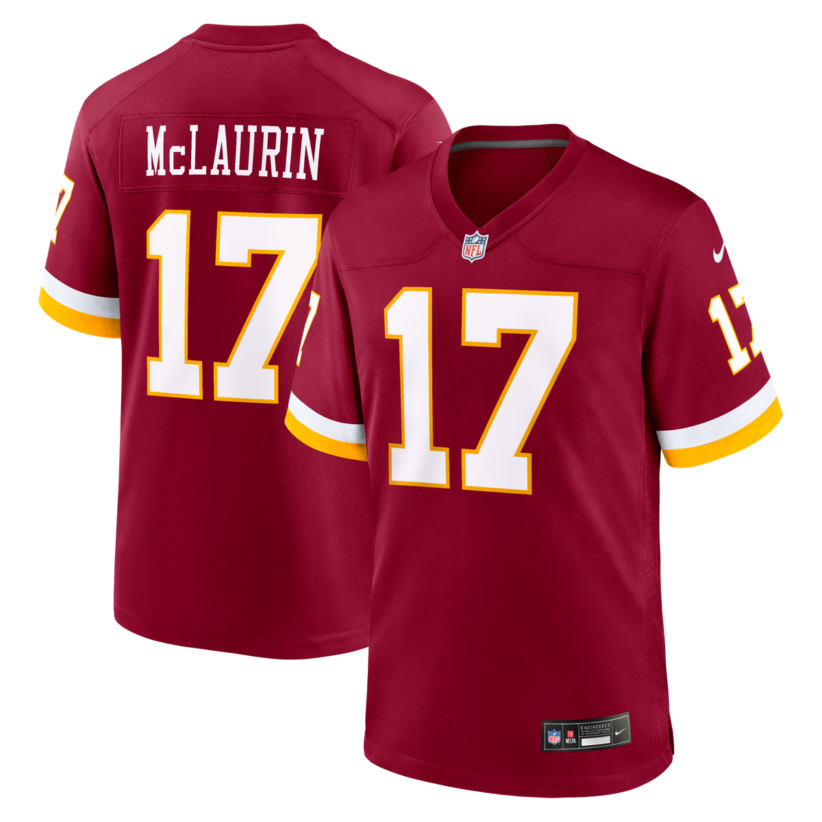 Washington Commanders Terry McLaurin Burgundy Game Jersey