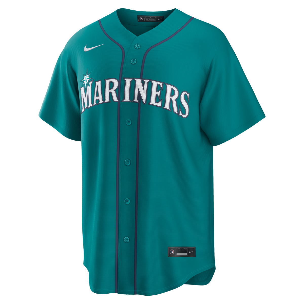 Seattle Mariners Cal Raleigh Teal Alternate Replica Jersey