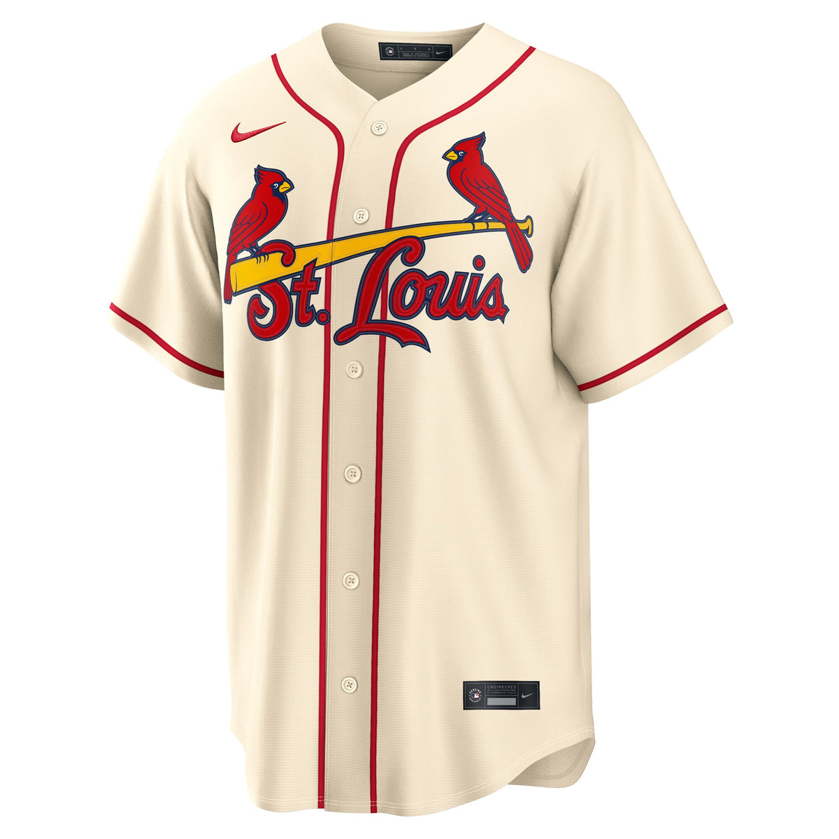 St. Louis Cardinals Lars Nootbaar Cream Alternate Replica Jersey