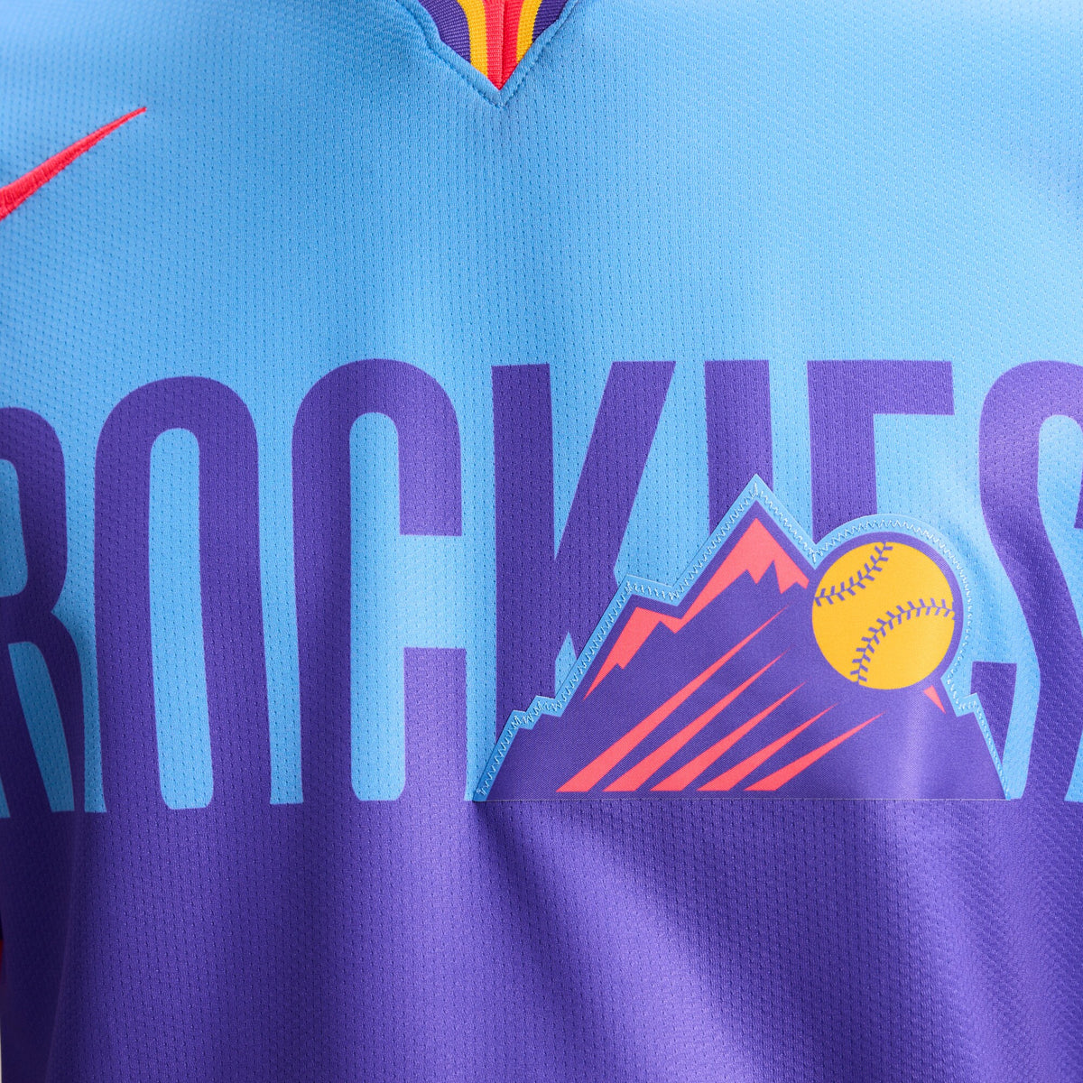 Colorado Rockies Purple/Light Blue 2025 City Connect Limited Jersey