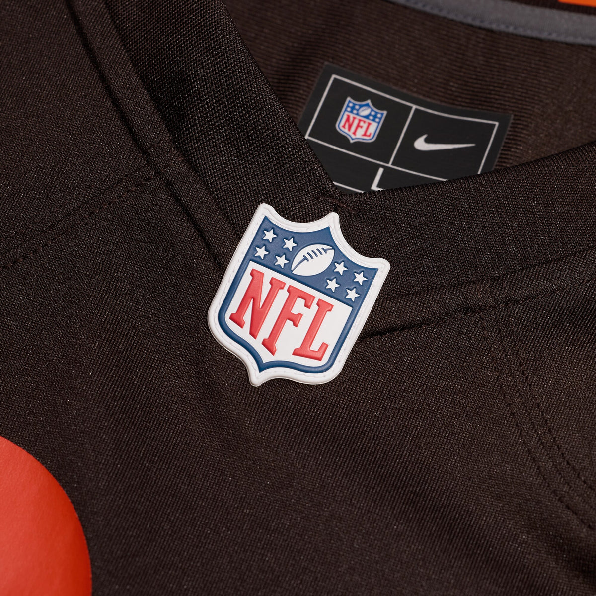 Cleveland Browns Jared Verse Brown Game Jersey