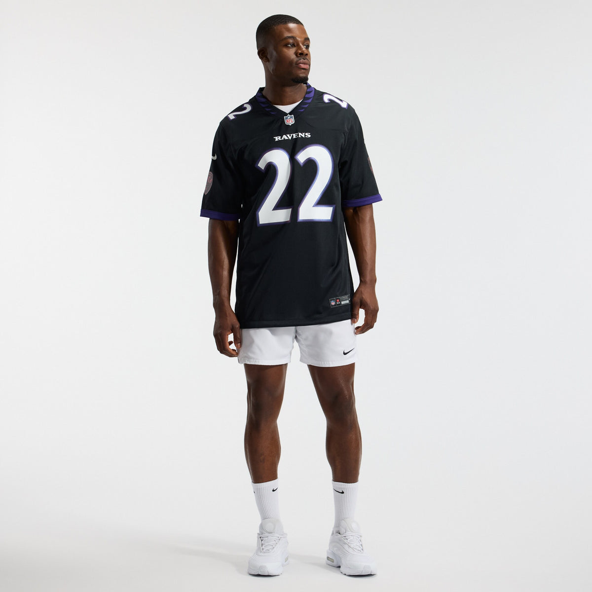 Baltimore Ravens Derrick Henry Black Alternate Game Jersey