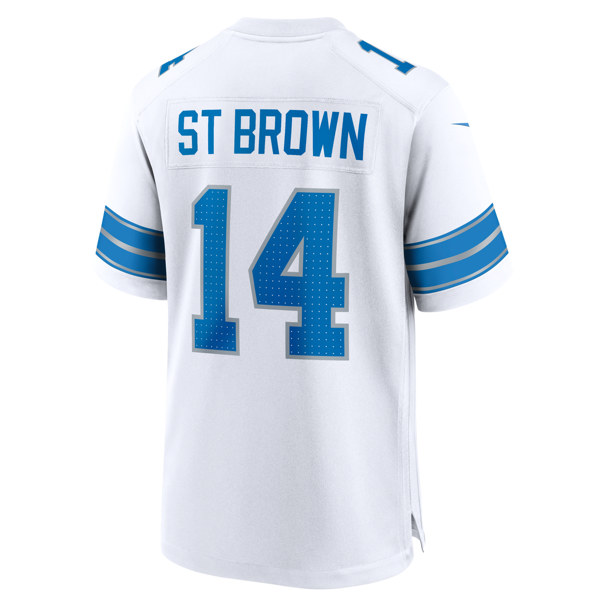 Detroit Lions Amon-Ra St. Brown White Game Jersey