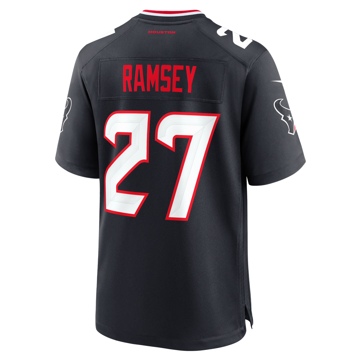 Houston Texans Kamari Ramsey Navy Team Game Jersey