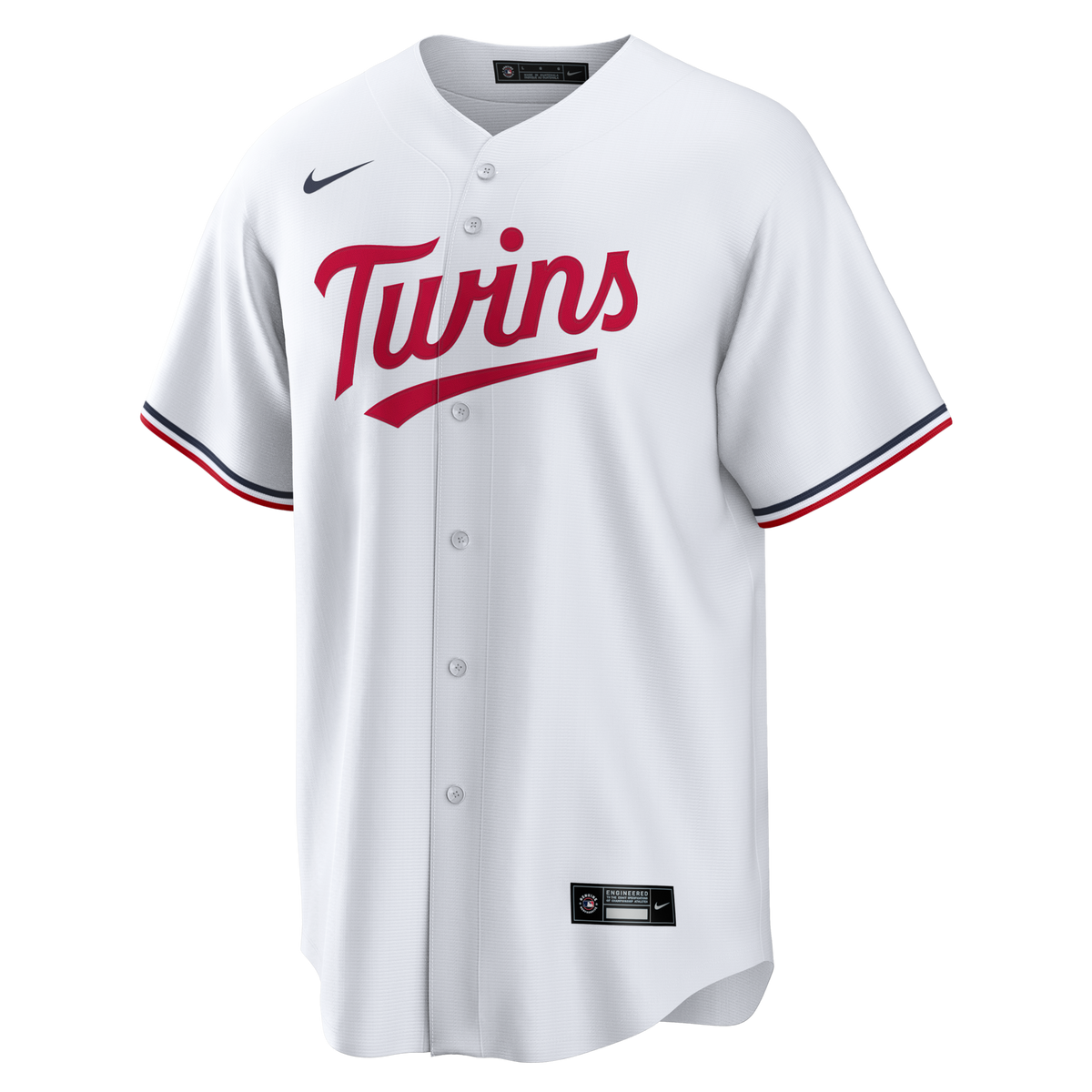 Minnesota Twins White Home Big & Tall Replica Jersey