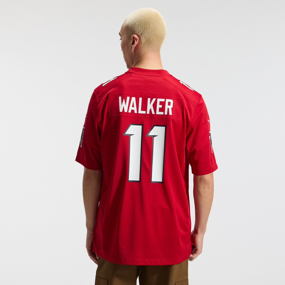 Atlanta Falcons Jalon Walker Red Game Jersey