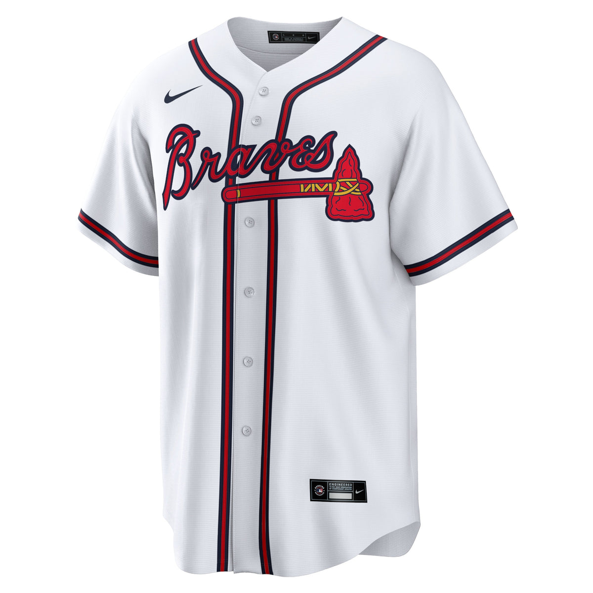 Atlanta Braves Spencer Strider White Replica Player Jersey