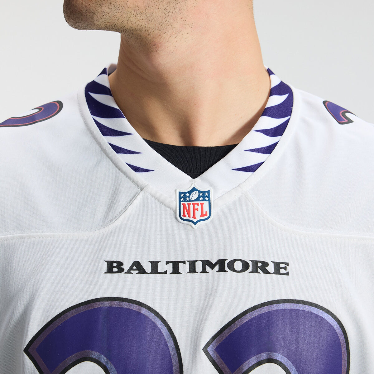 Baltimore Ravens Derrick Henry White Game Jersey