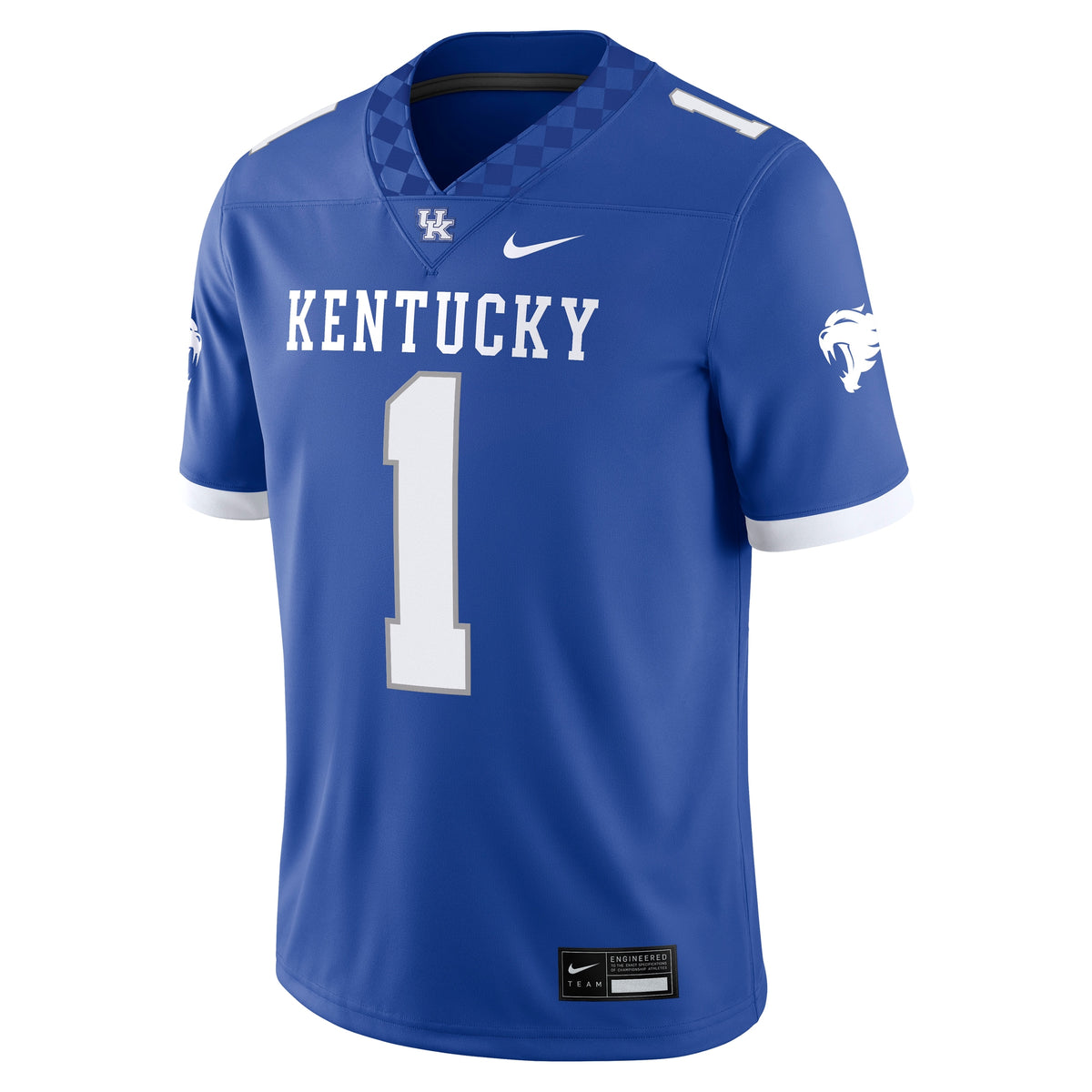 #1 Royal Kentucky Wildcats Game Jersey