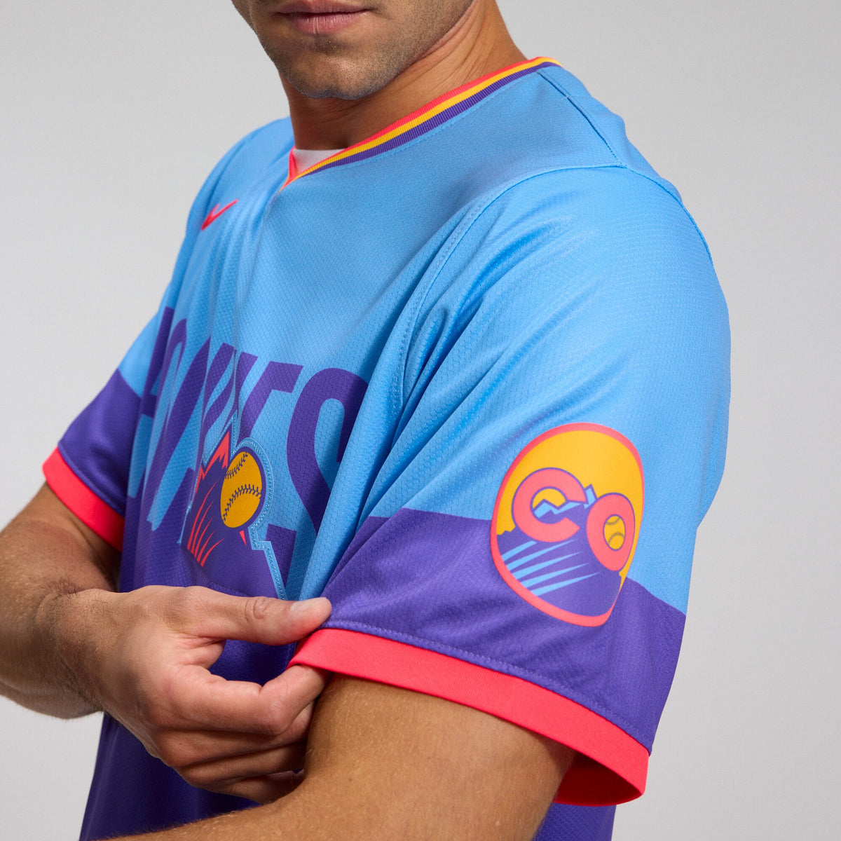Colorado Rockies Purple/Light Blue 2025 City Connect Limited Jersey