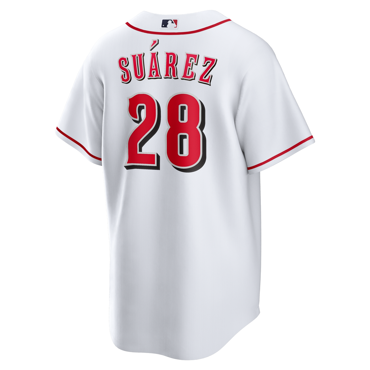 Cincinnati Reds Eugenio Suárez White Home Replica Jersey