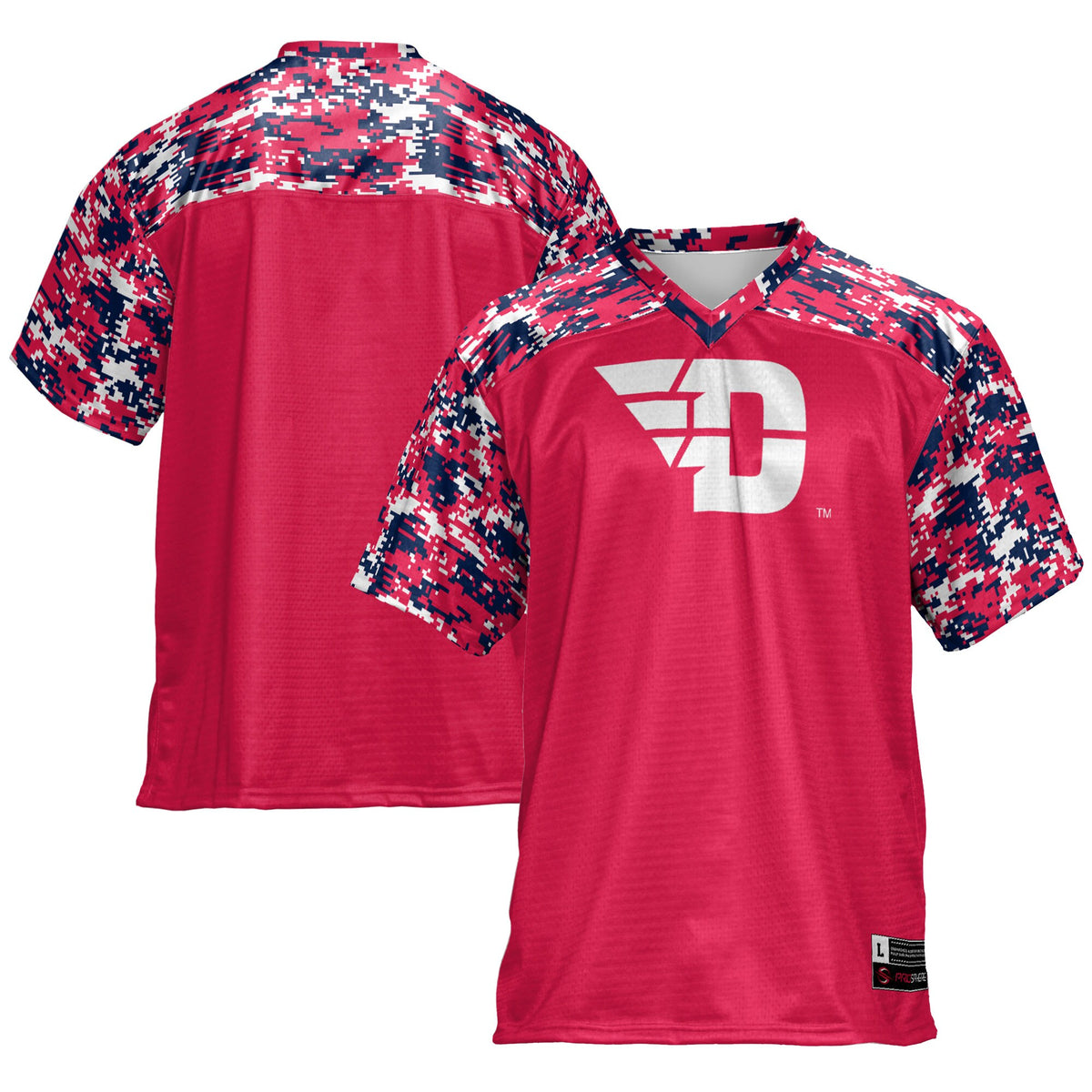Dayton Flyers GameDay Greats Football Jersey - Red