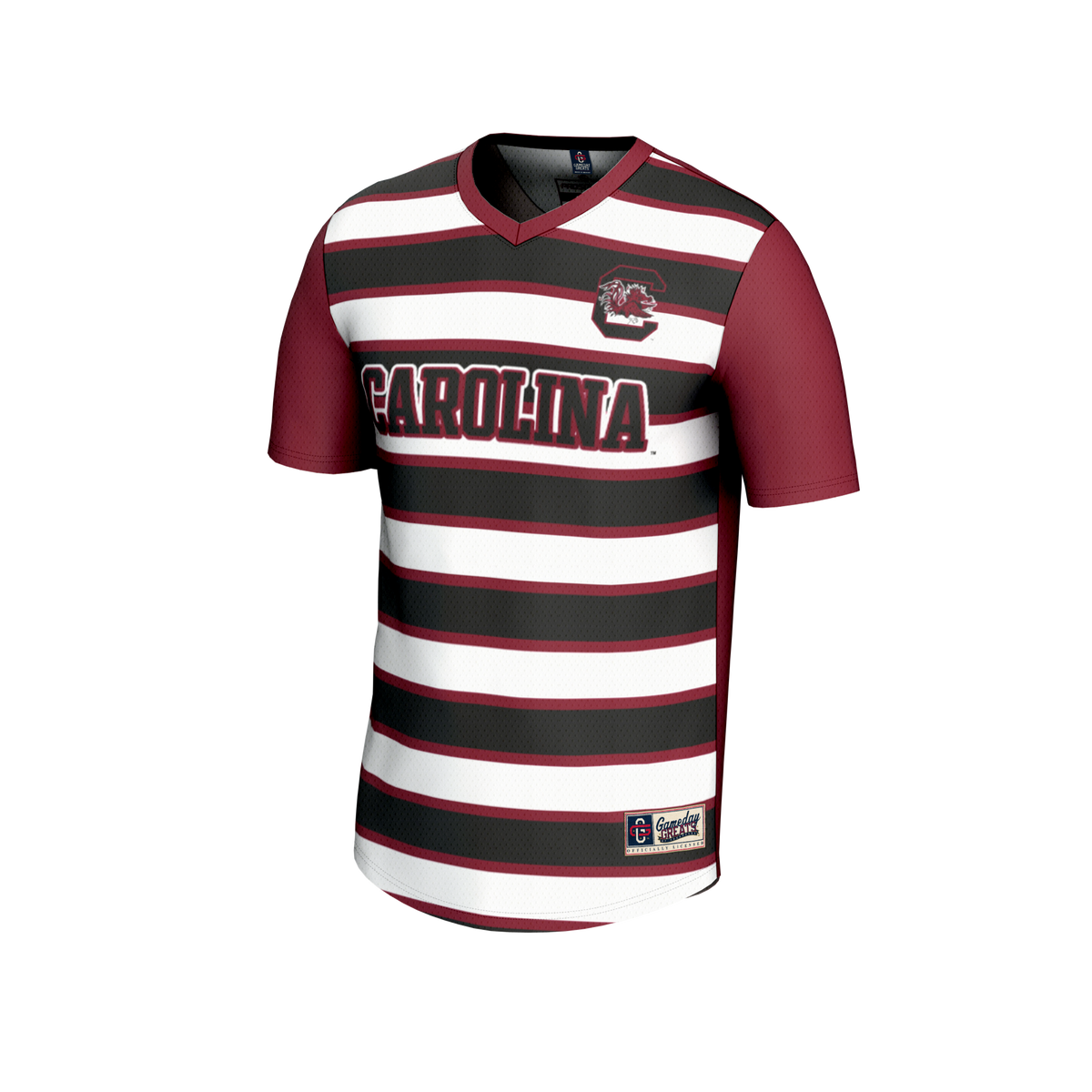 South Carolina Gamecocks GameDay Greats Collegiate Soccer NIL Pick-A-Player Fashion Jersey - Garnet/Navy