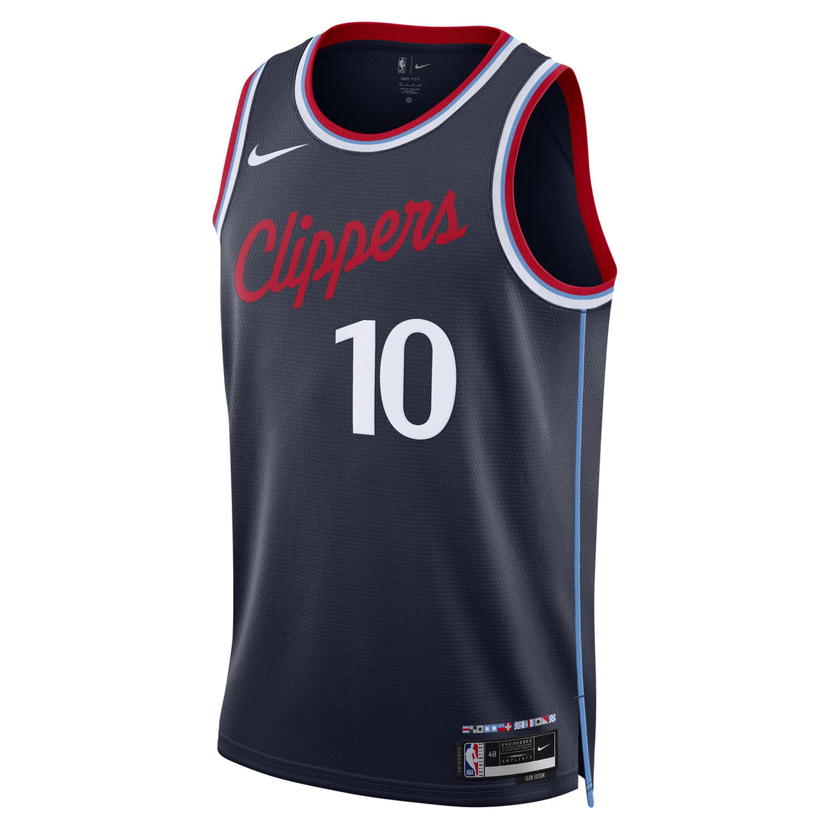 Los Angeles Clippers Icon Edition Swingman Jersey - Navy - Darius Garland