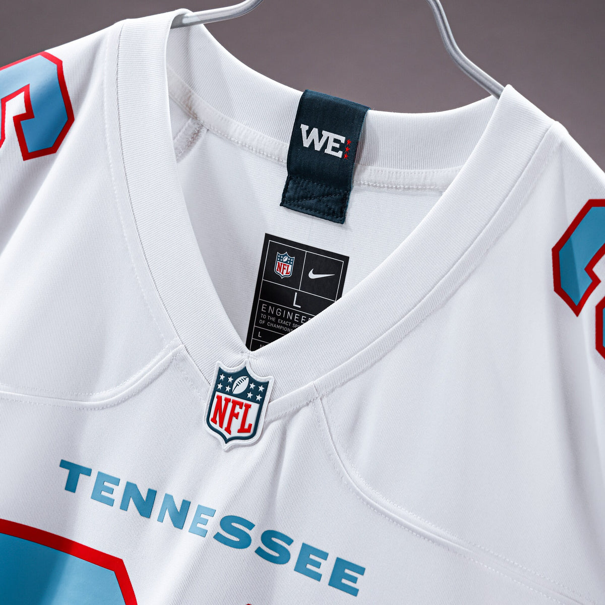 Tennessee Titans Wan'Dale Robinson White Game Jersey