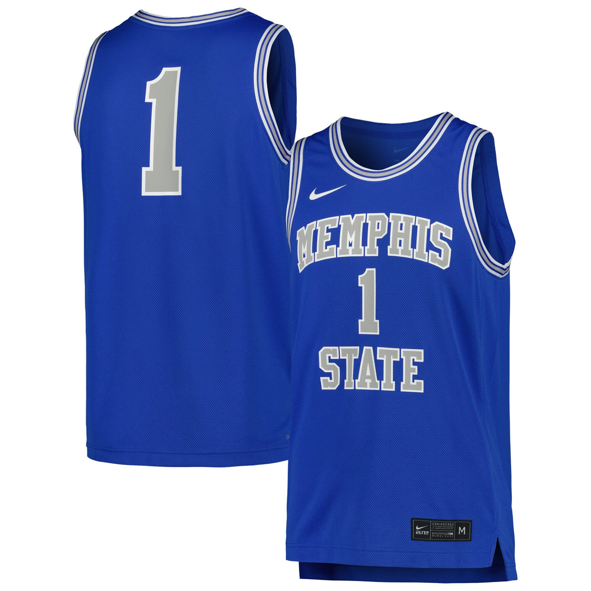 Royal Memphis Tigers Replica Basketball Jersey