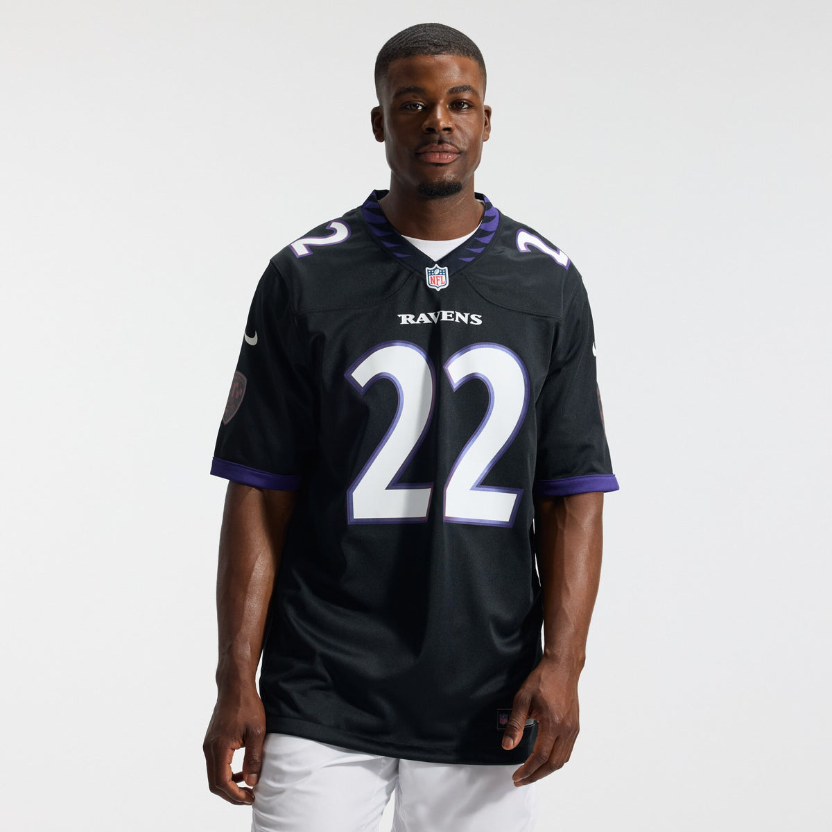 Baltimore Ravens Derrick Henry Black Alternate Game Jersey