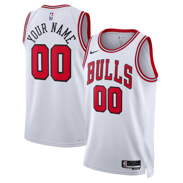 Chicago Bulls Association Swingman Jersey - Custom