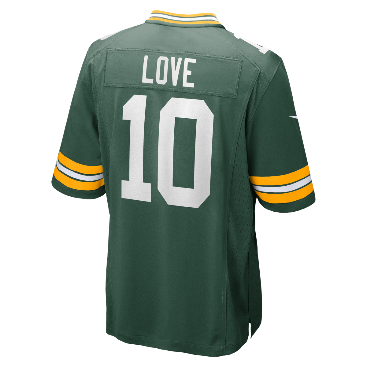 Green Bay Packers Jordan Love Green Player Game Jersey