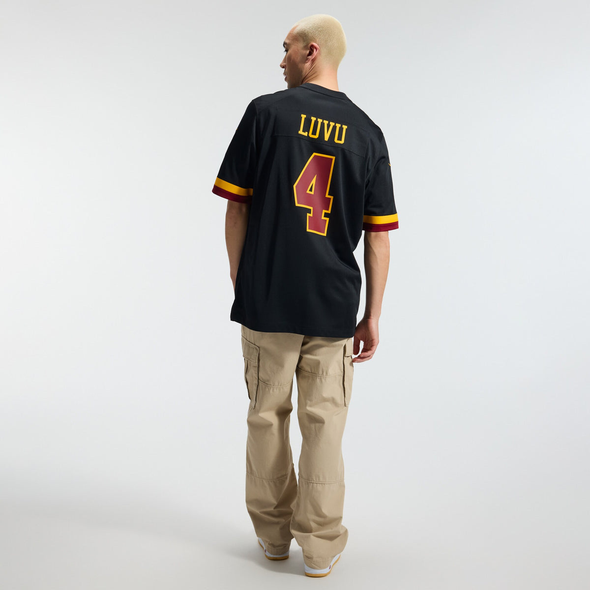 Washington Commanders Frankie Luvu Black Hail Raiser Alternate Game Jersey