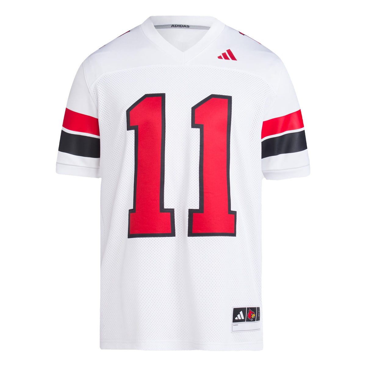Jeff Brohm White Louisville Cardinals Football Icon Premier Jersey