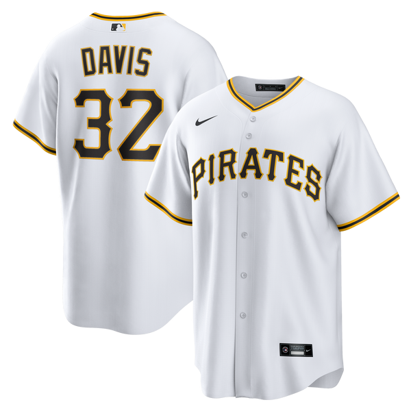Pittsburgh Pirates Henry Davis White Home Replica Jersey