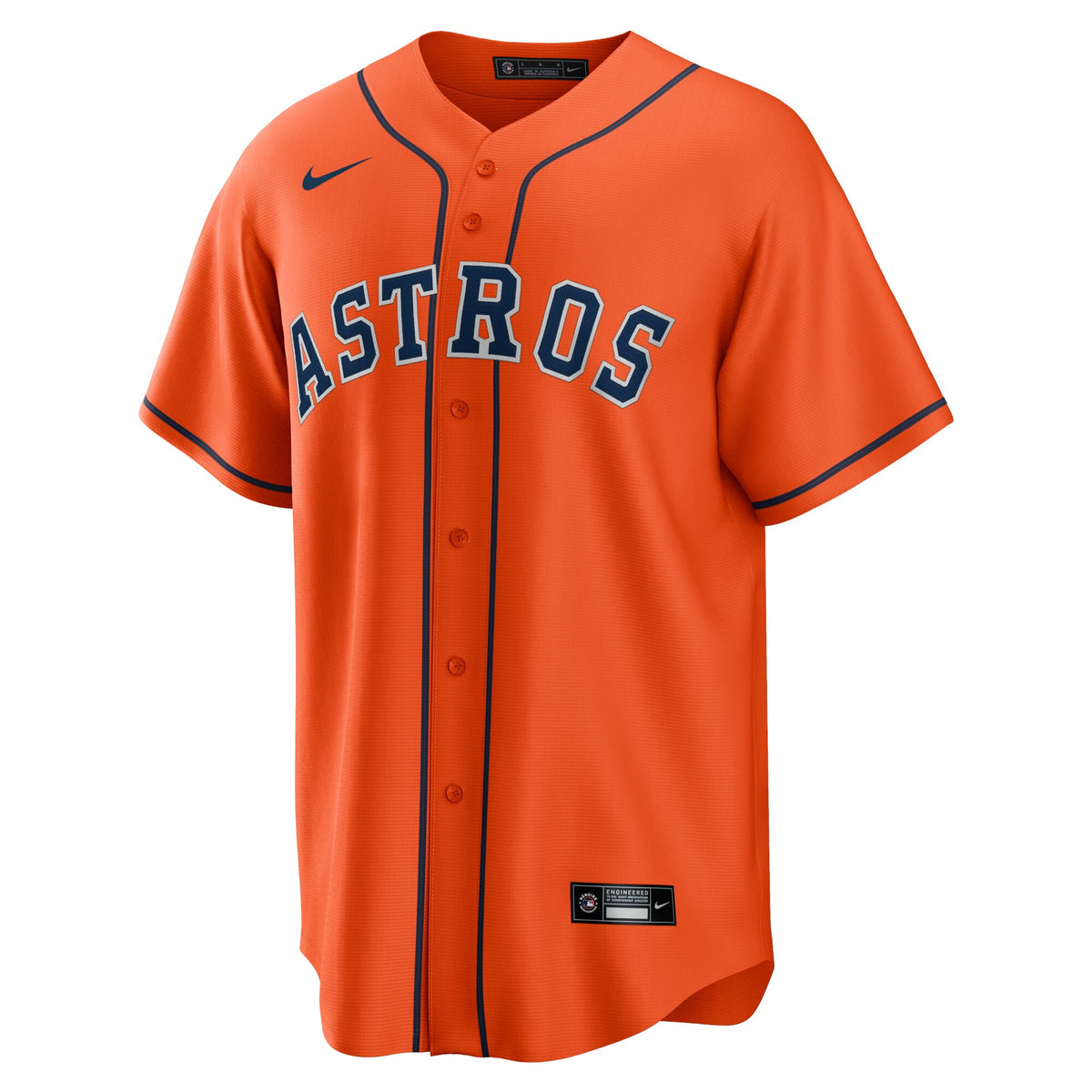 Houston Astros Yordan Álvarez Orange Alternate Replica Player Jersey