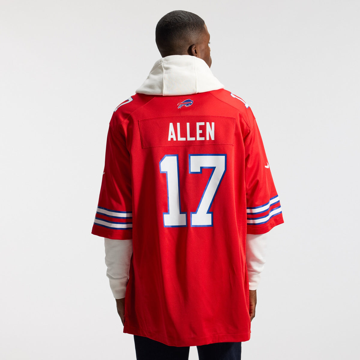 Buffalo Bills Josh Allen Red Alternate Game Player Jersey