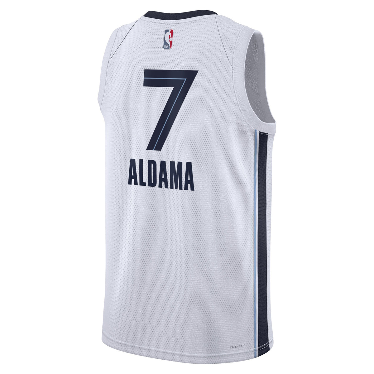 Memphis Grizzlies Association Edition Swingman Jersey - White - Santi Aldama