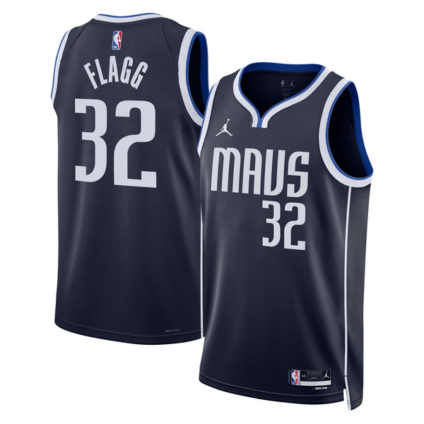 Dallas Mavericks Jordan Brand Statement Edition Swingman Jersey NBA 2025 First Round Draft Pick - Navy - Cooper Flagg