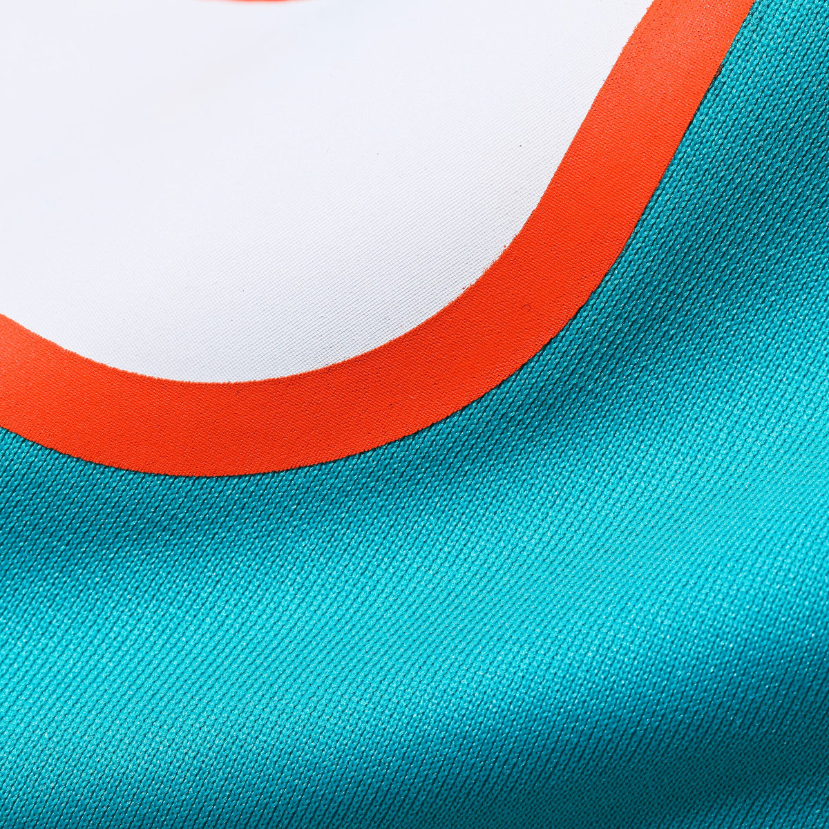 Miami Dolphins Aqua Custom Game Jersey