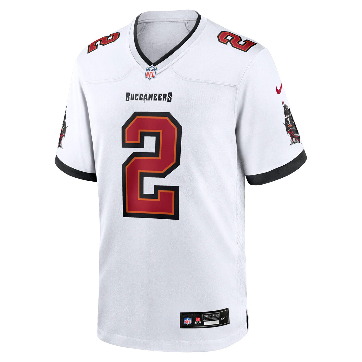 Tampa Bay Buccaneers Emeka Egbuka White Game Jersey