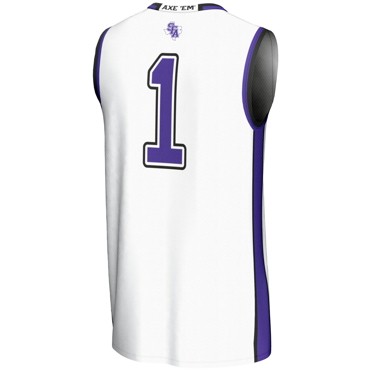 Stephen F Austin Lumberjacks GameDay Greats #1 Basketball Jersey - White