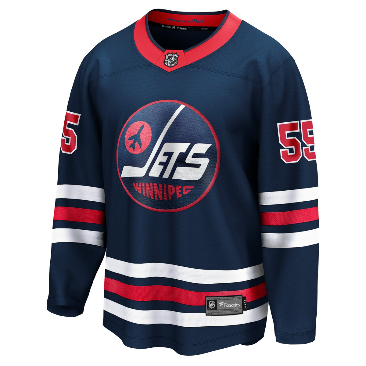 Winnipeg Jets Mark Scheifele Fanatics Navy Breakaway Jersey