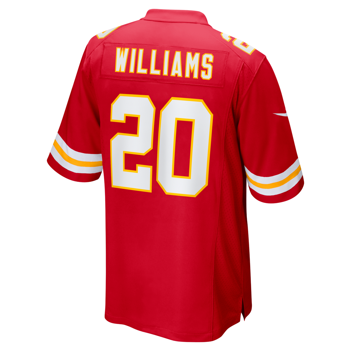 Kansas City Chiefs Nohl Williams Red Team Game Jersey