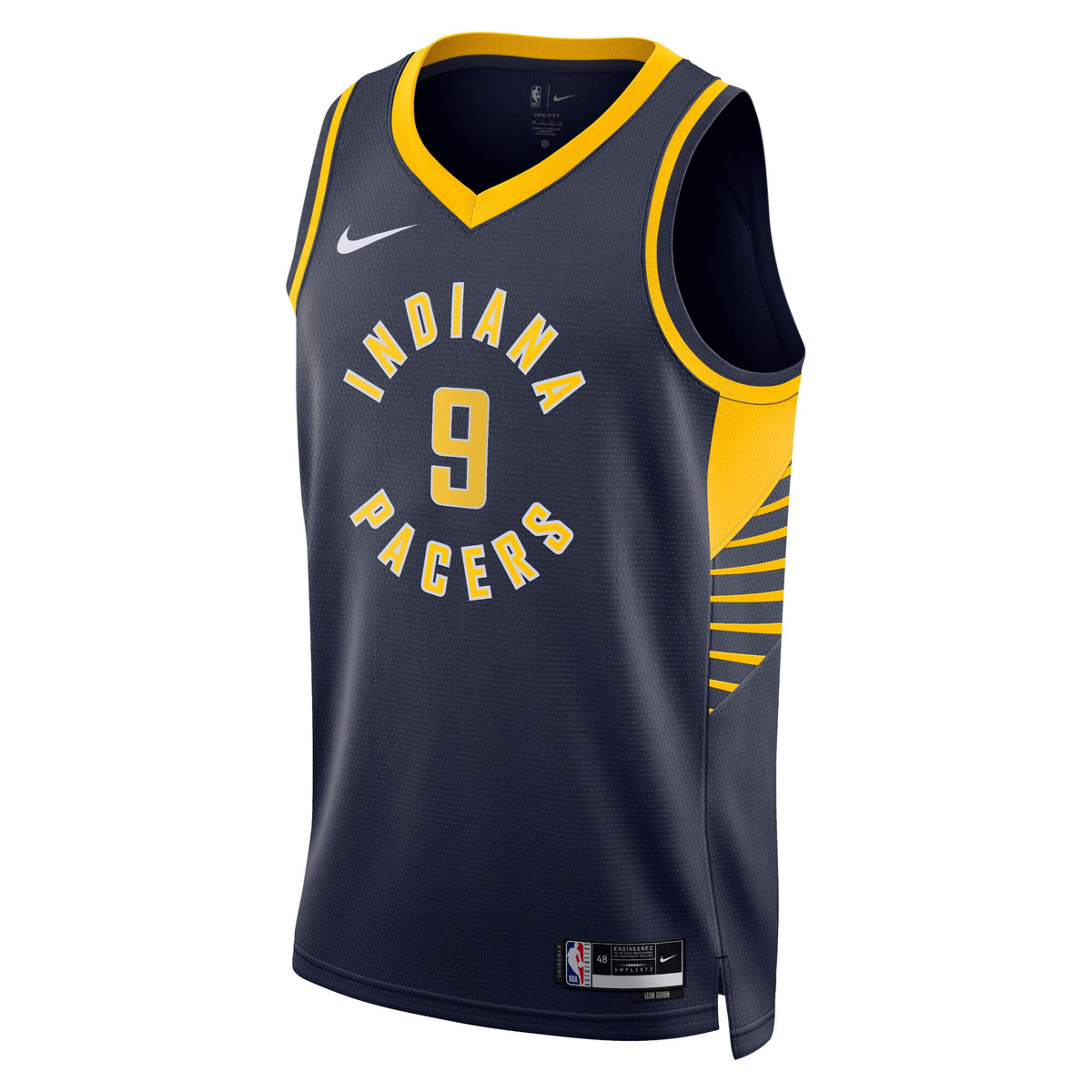 Indiana Pacers Icon Edition Swingman Jersey - Navy - T.J. McConnell -
