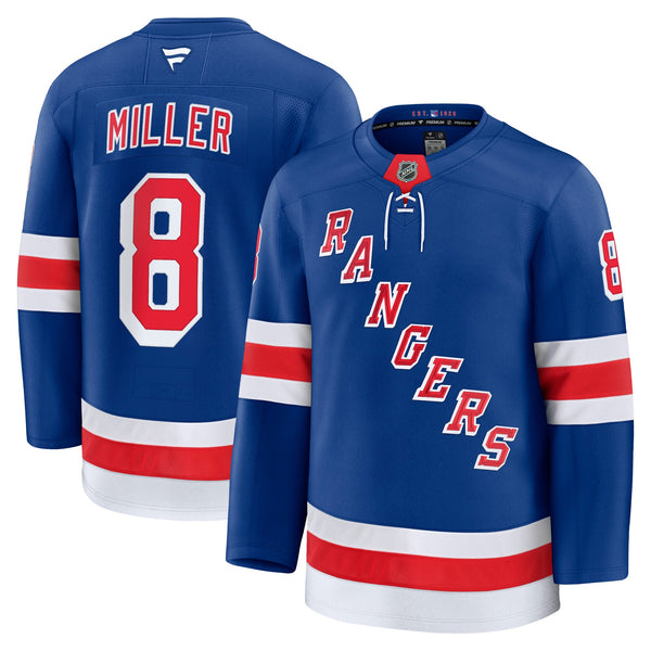 New York Rangers J.T. Miller Fanatics Blue Home Premium Jersey