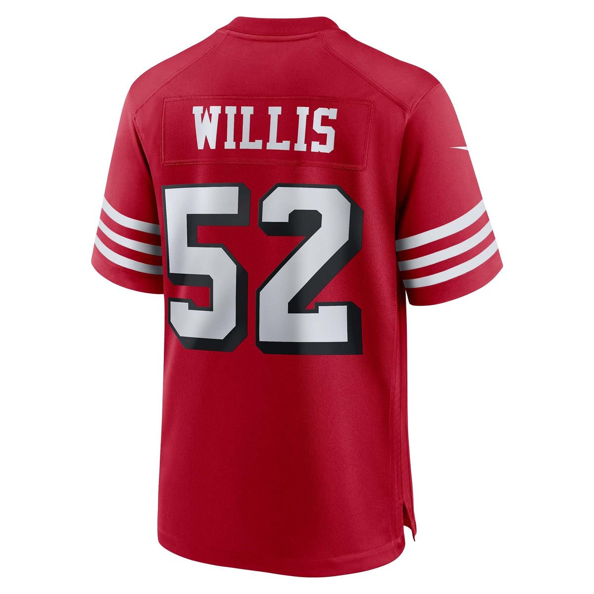 San Francisco 49ers Patrick Willis Scarlet Retired Player Alternate Game Jersey