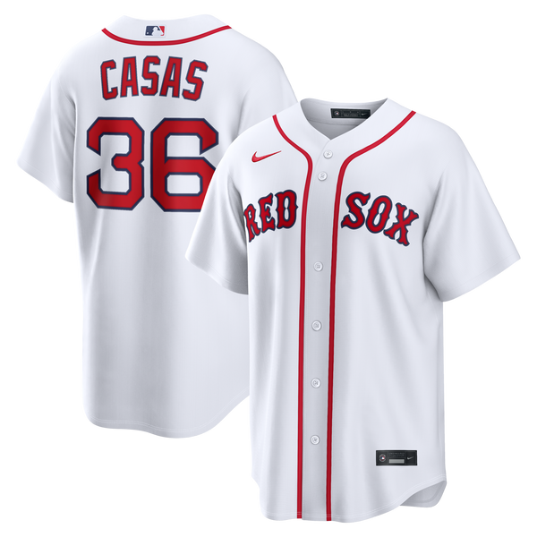 Boston Red Sox Triston Casas White Home Replica Jersey