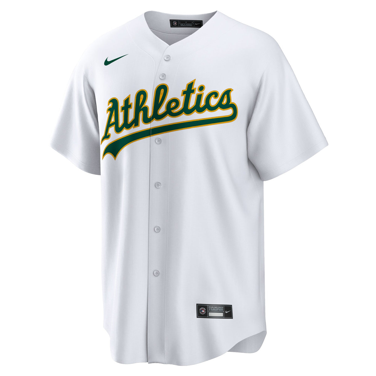Athletics Brent Rooker White Home Replica Jersey