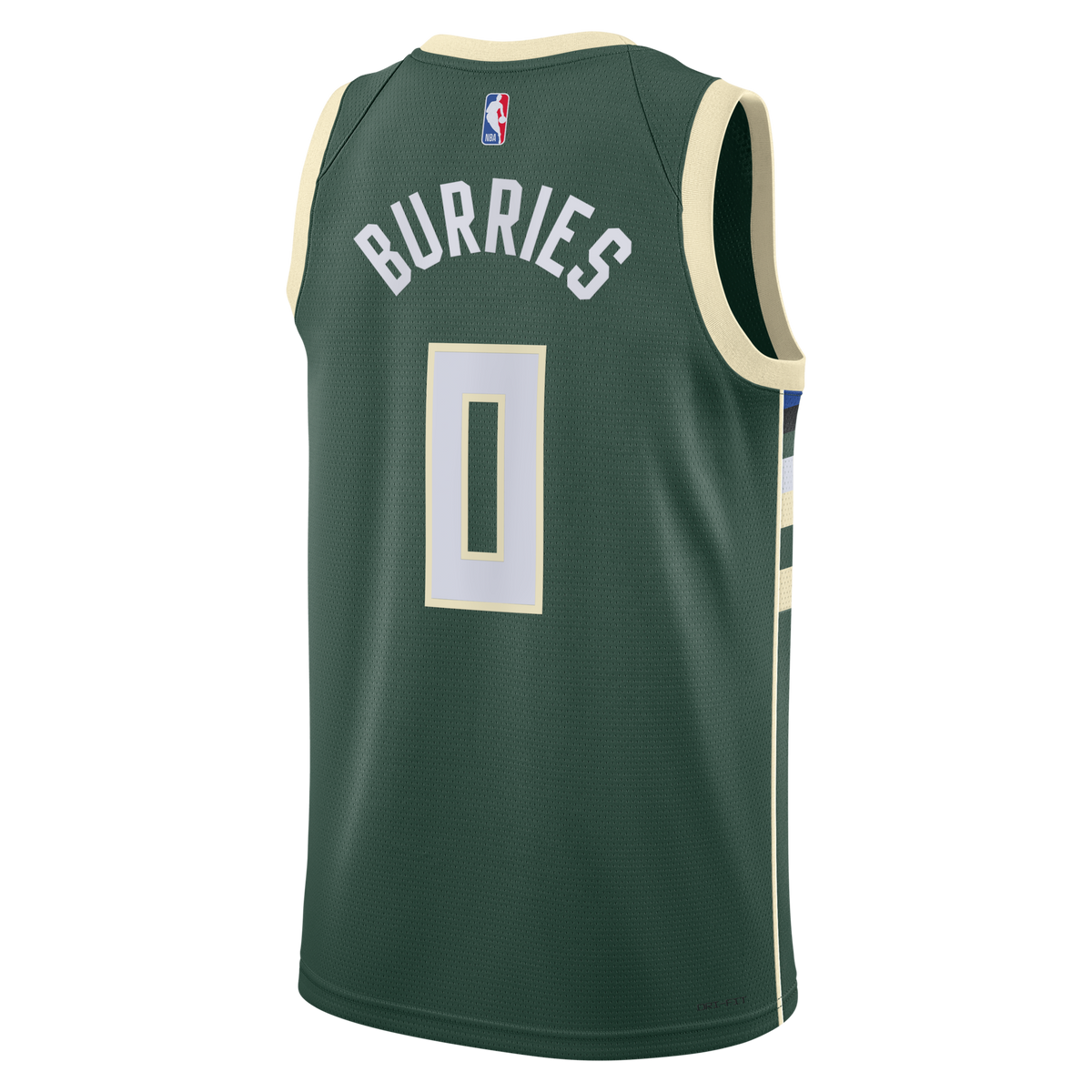 Milwaukee Bucks Icon Swingman Jersey - Green - Brayden Burries