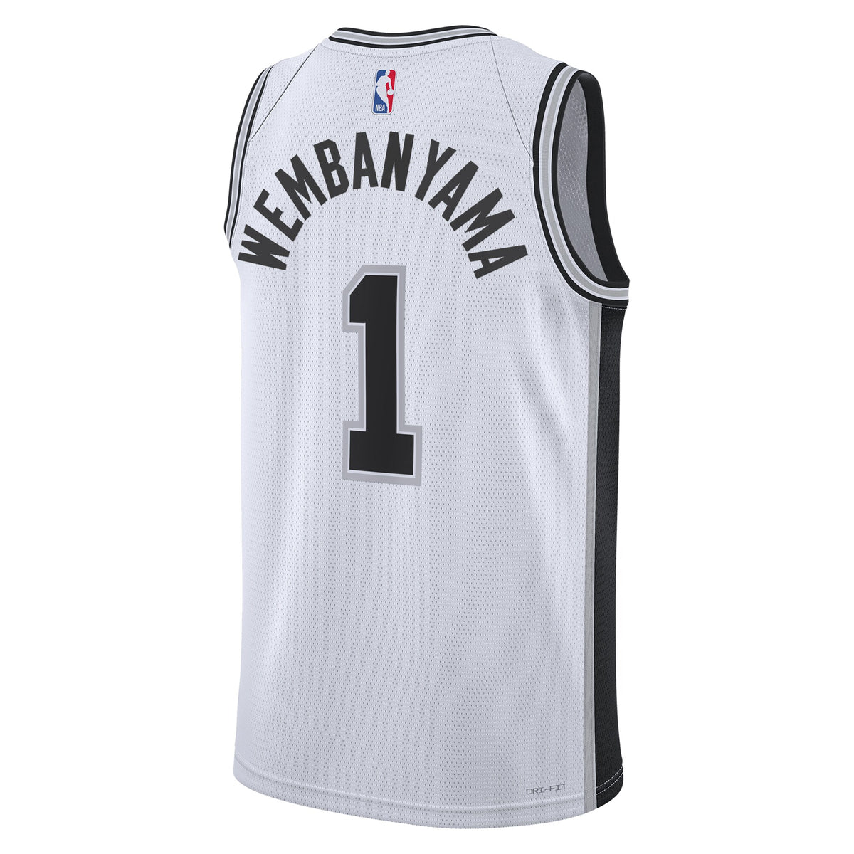 San Antonio Spurs Association Edition Swingman Jersey - White - Victor Wembanyama
