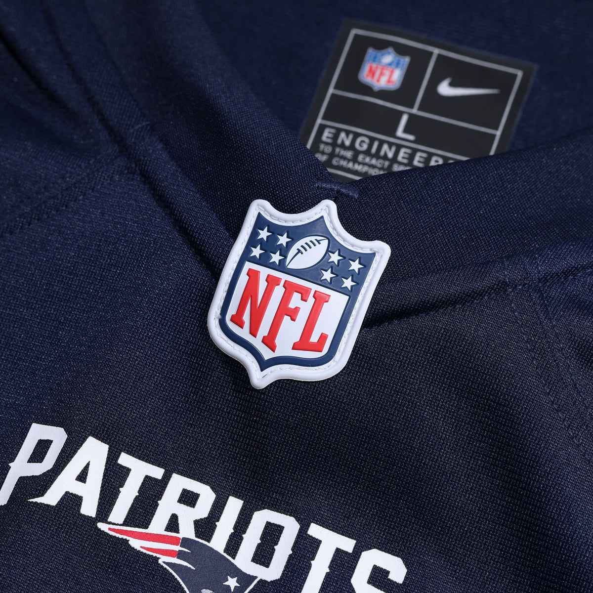 New England Patriots Cory Durden Navy Team Game Jersey